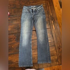 Wrangler Faded Blue Denim Pants